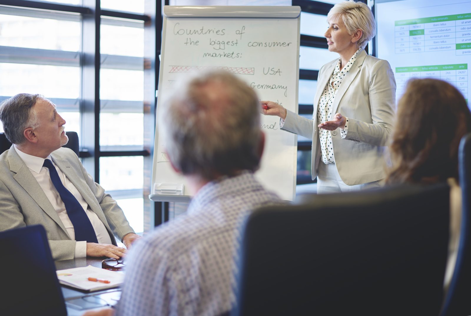 Senior partners in strategic discussion